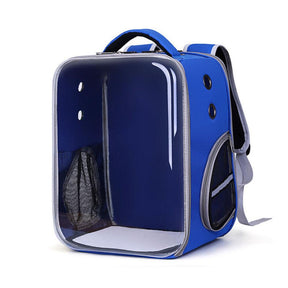 MOCHILA PET BOLSA TRANSPORTE CAO GATO CACHORRO ASTRONAUTA TRANSPARENTE (4950)